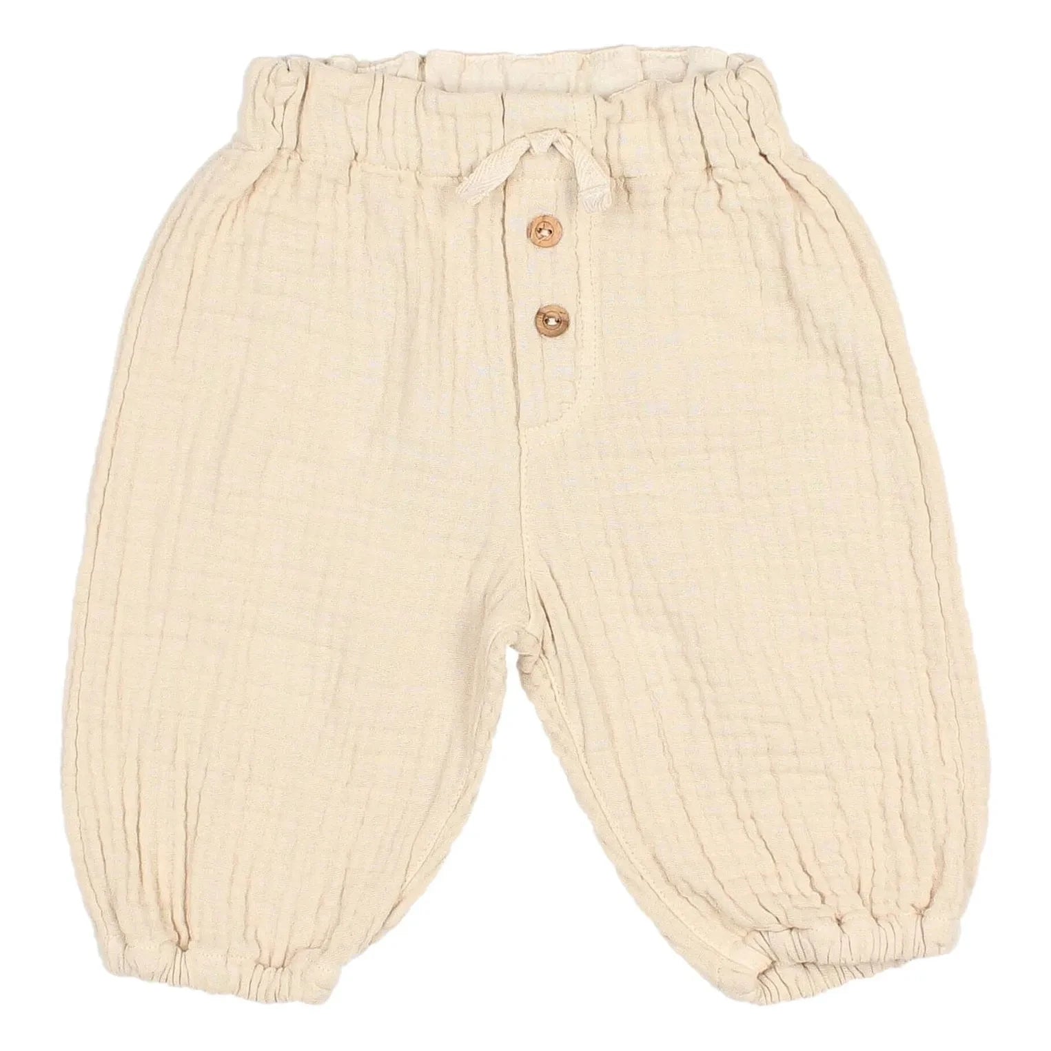 Búho - Cotton Gauze Pants | Sand
