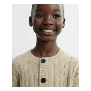 Bompard - Knitted Cashmere Cardigan | Cream