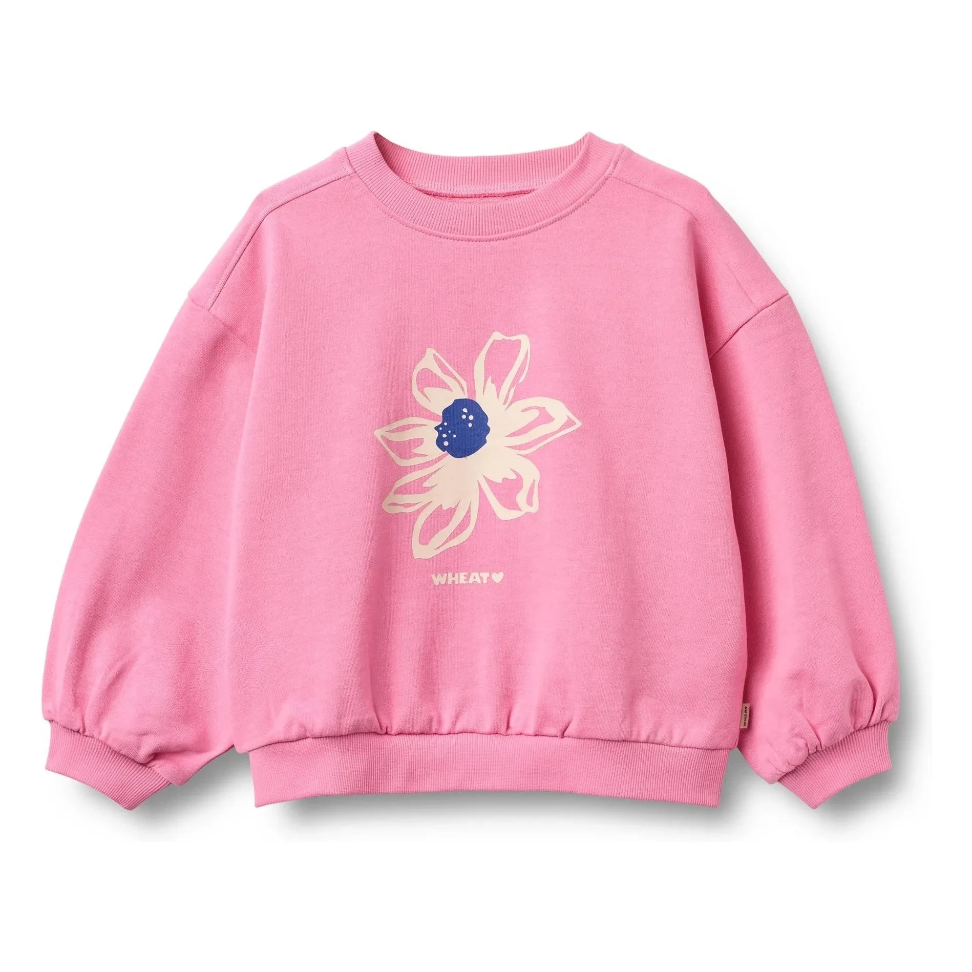 Wheat - Sweat Eliza Flowers Organic Cotton | Pink