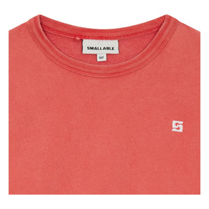 Smallable Kid - Arlo Organic Cotton Sweatshirt | Dark Red
