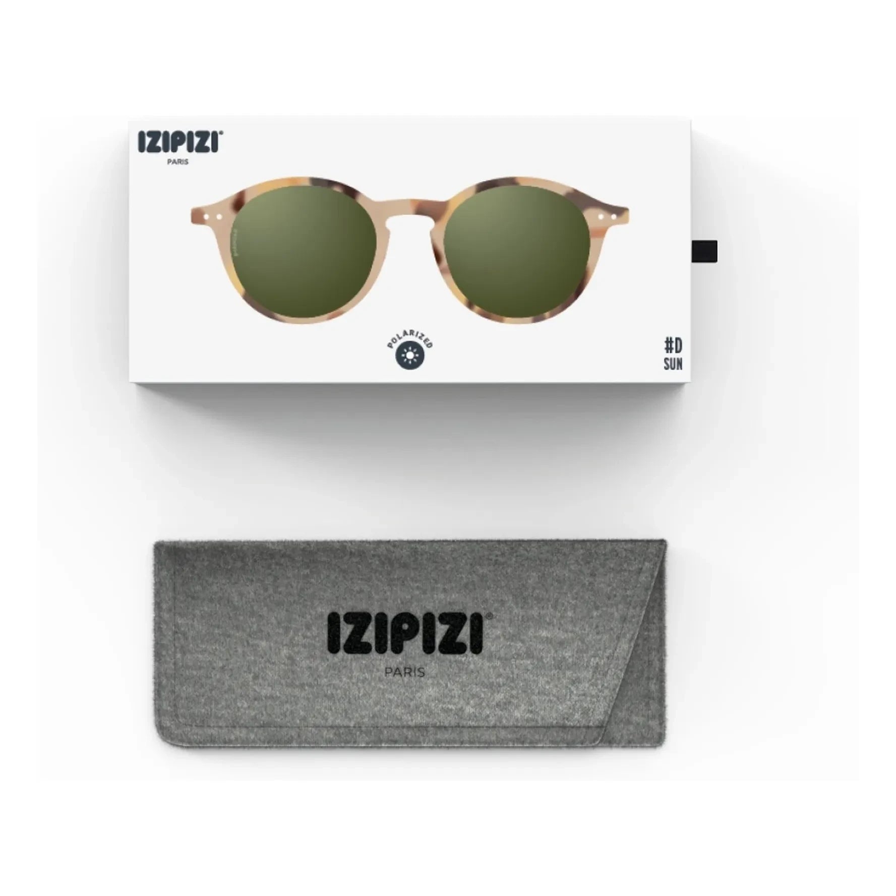 IZIPIZI - Polarized Sunglasses #D Tortoise | Beige