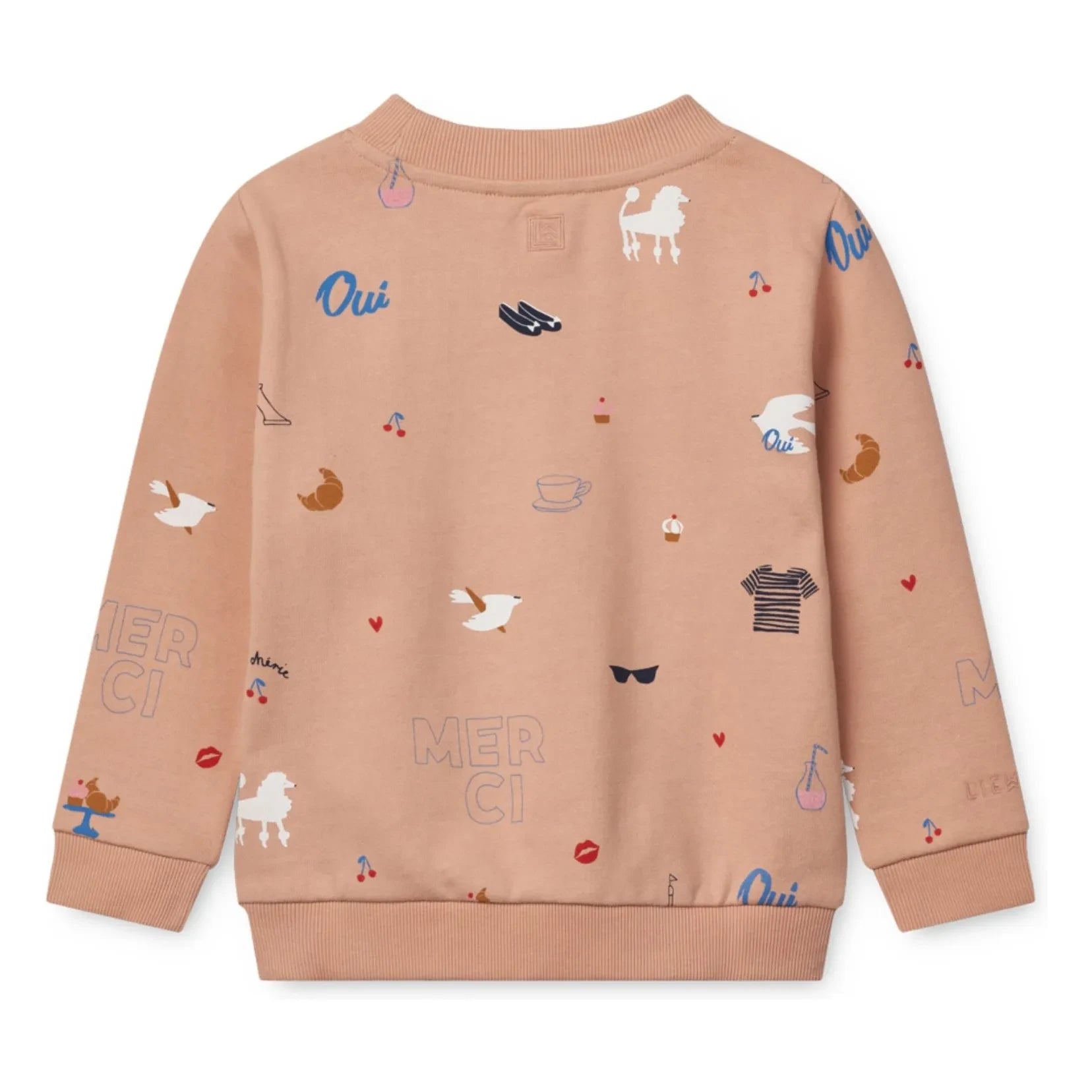 Liewood - Thora Paris Organic Cotton Sweatshirt | Peach