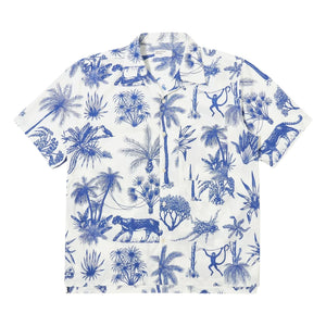 Universal Works - Chemise Camp Jungle Toile | White