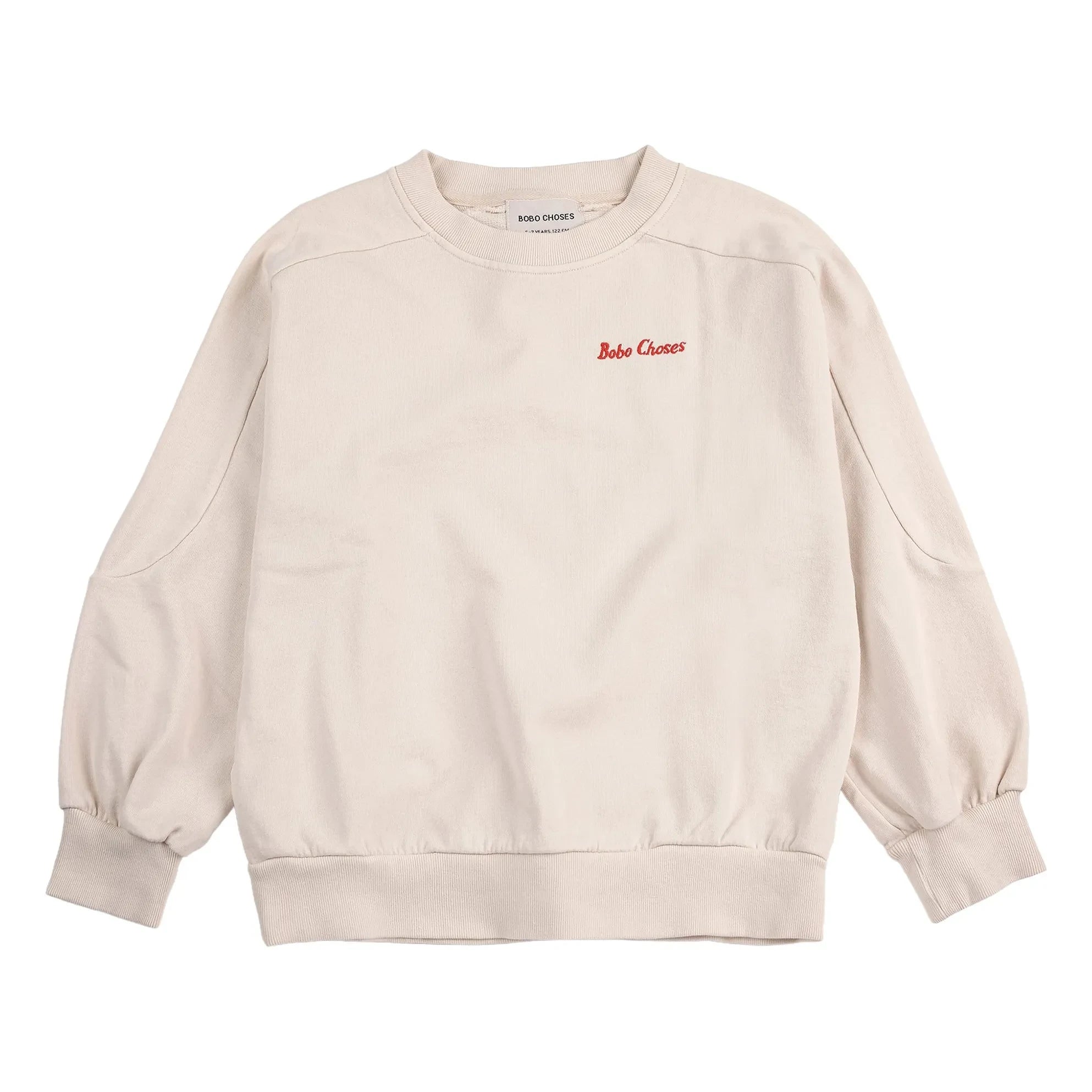 Bobo Choses - Niche Sweat Organik Pamuk | Beyaz