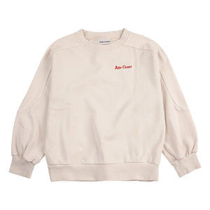 Bobo Choses - Niche Sweat Organik Pamuk | Beyaz