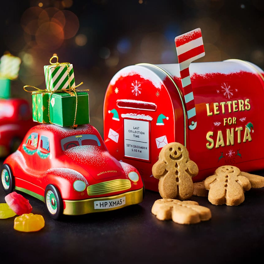 M&S Food - Letters to Santa Gingerbread Cookies