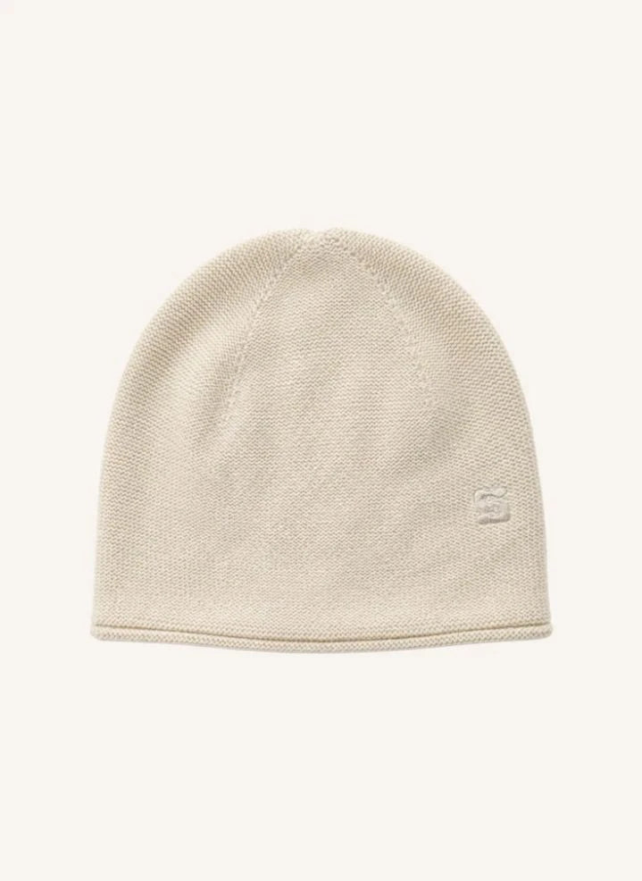 Smallable Kid - Striped Wool Hat | Ecru