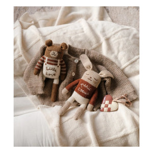 Main Sauvage - Rabbit Yumuşak Oyuncak Little Heart | Bej