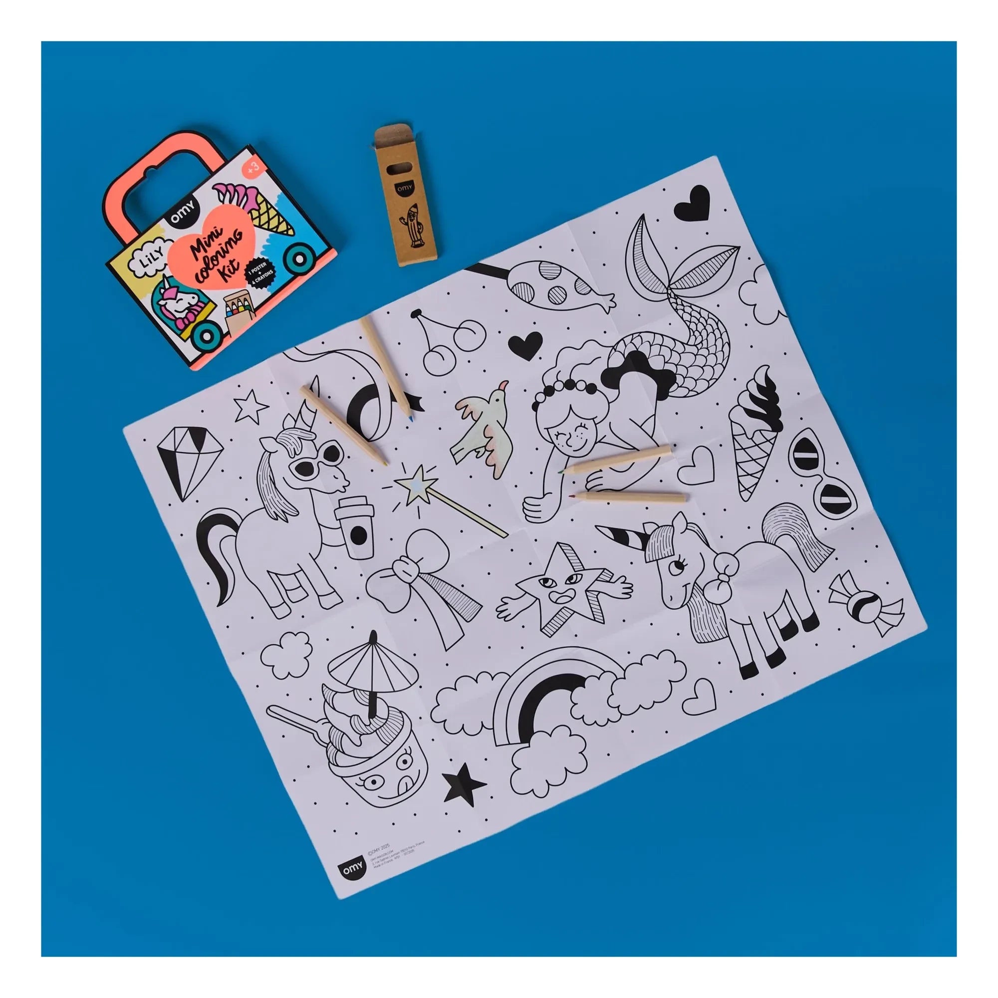 Omy - Lily Mini Painting Set