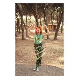 Sisters Department - Alicia Cotton Epaulet T-Shirt | Green
