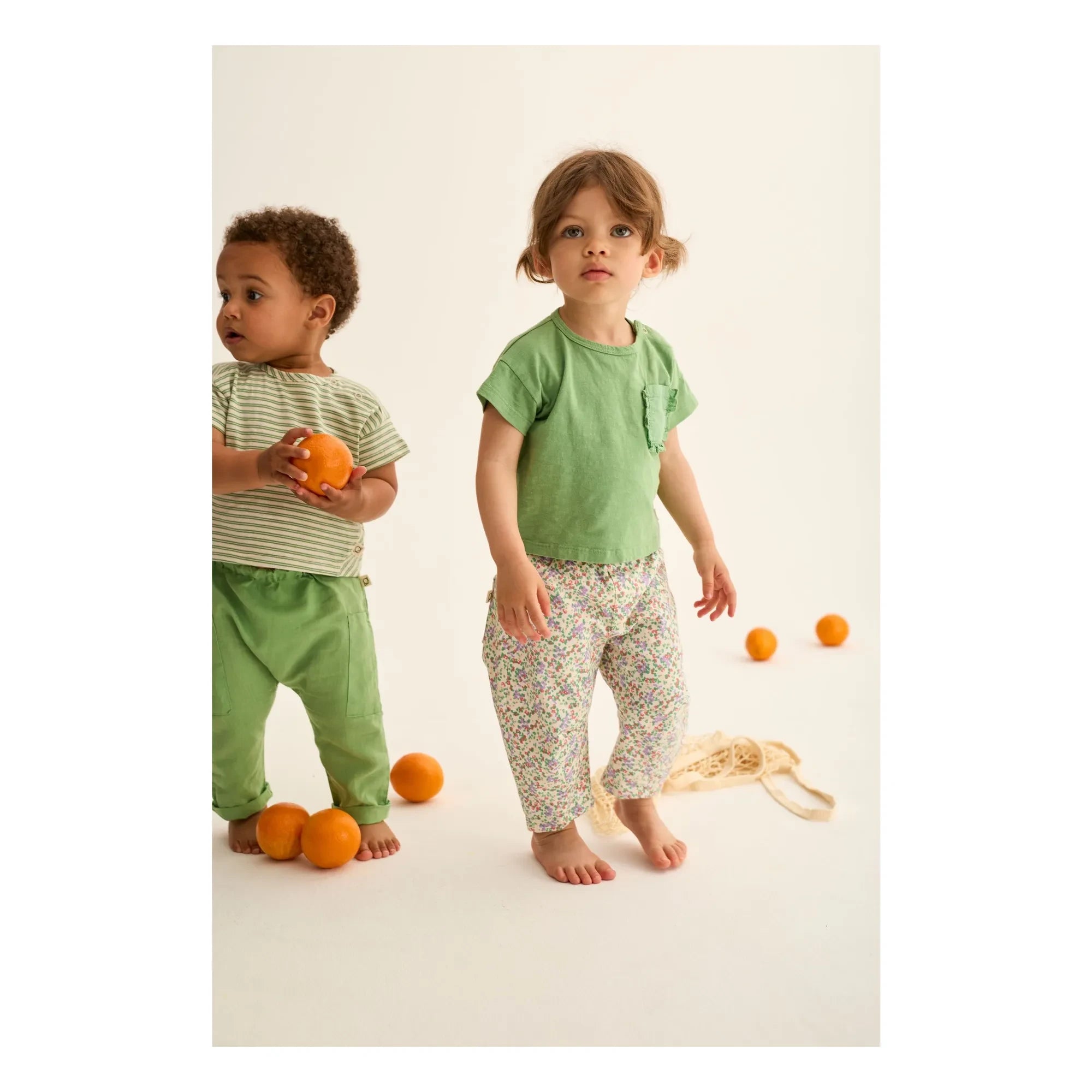 Cozmo - Atena Floral Pants | Ecru