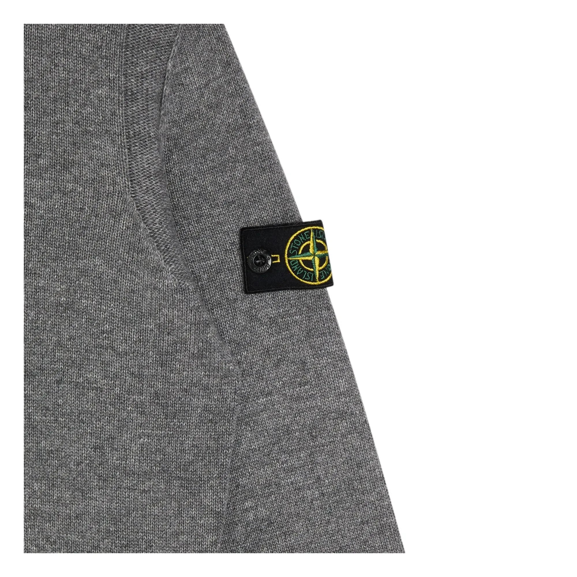 Stone Island - Logo Wool Sweater | Gray