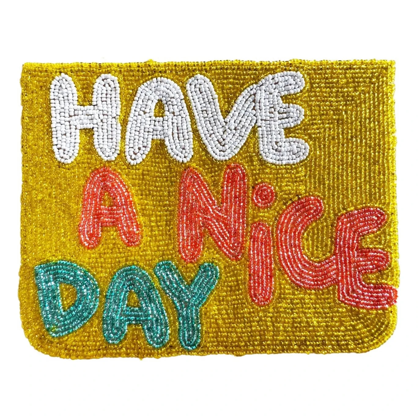 The Jacksons - Have A Nice Day portfolio bag | Gold