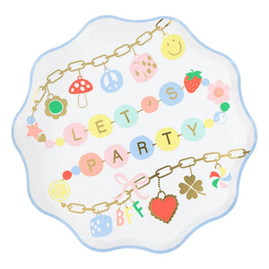 Meri Meri - Party Plate Charms - 8-piece Set