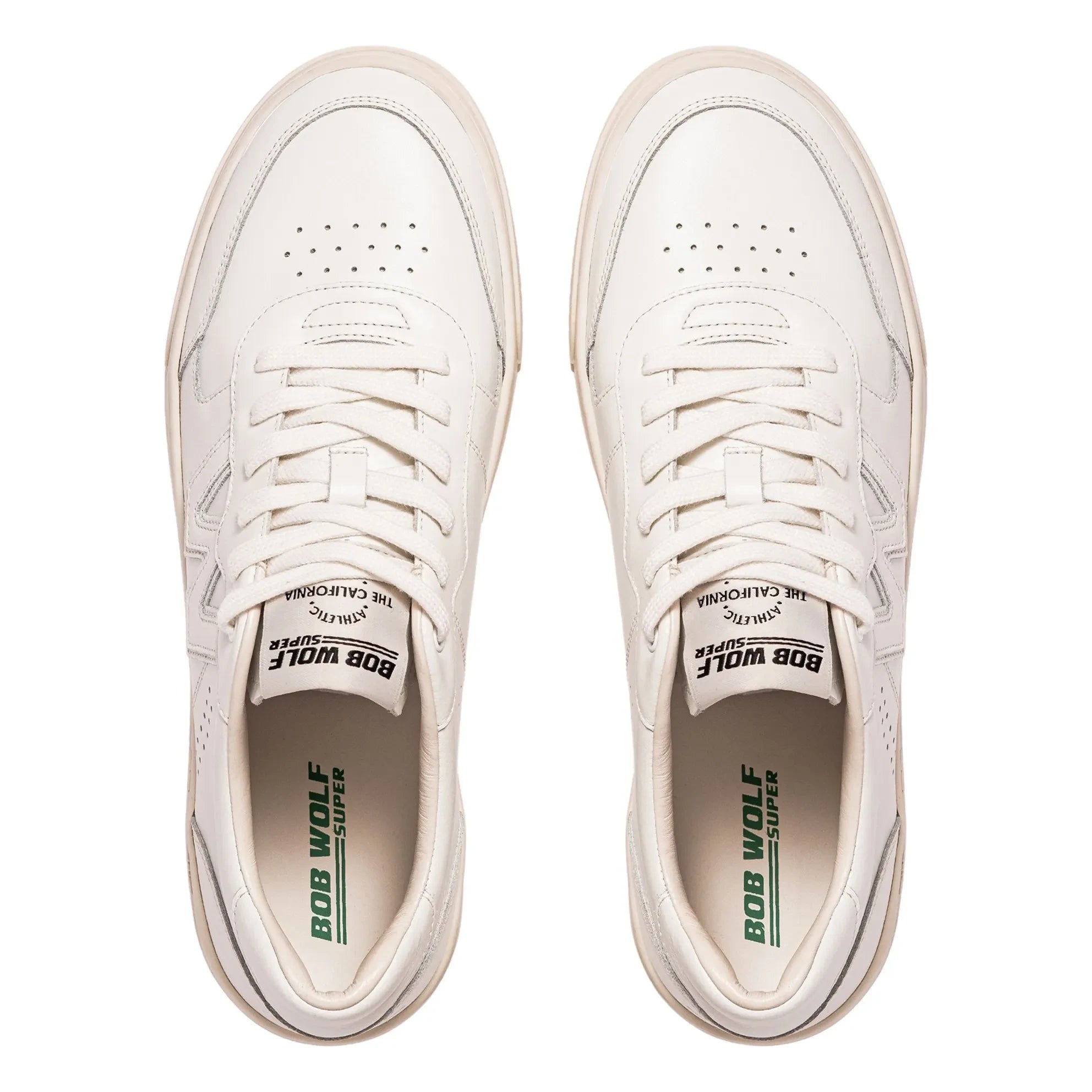 Bob Wolf - Legacy Leather Sneakers | White