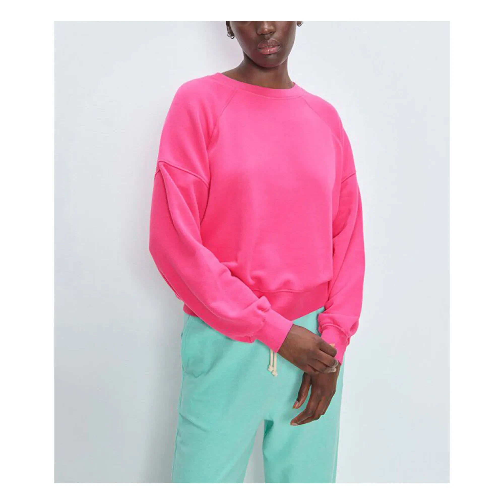 American Vintage - Atubay sweatshirt | Fluorescent pink