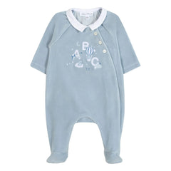 Tartine et Chocolat - ABC Pajamas | Gray Blue