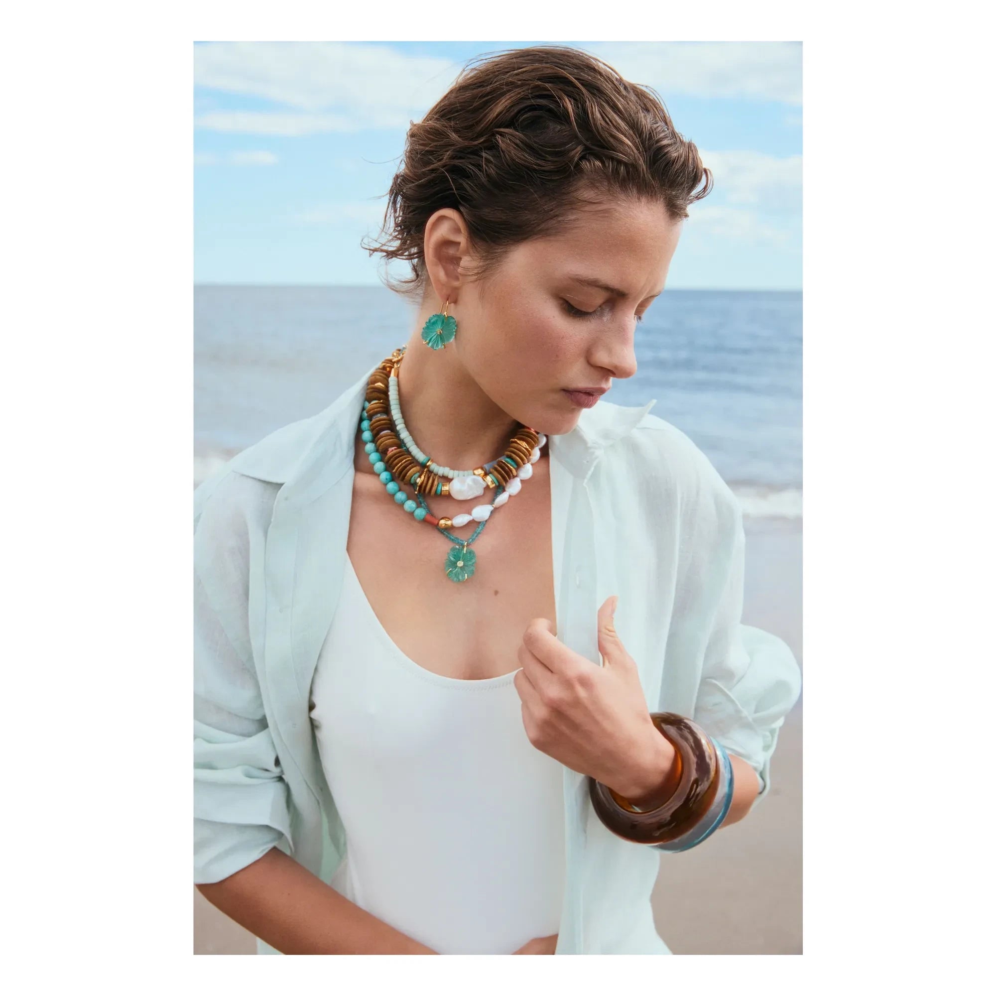 Lizzie Fortunato - Brown Bracelet | Brown