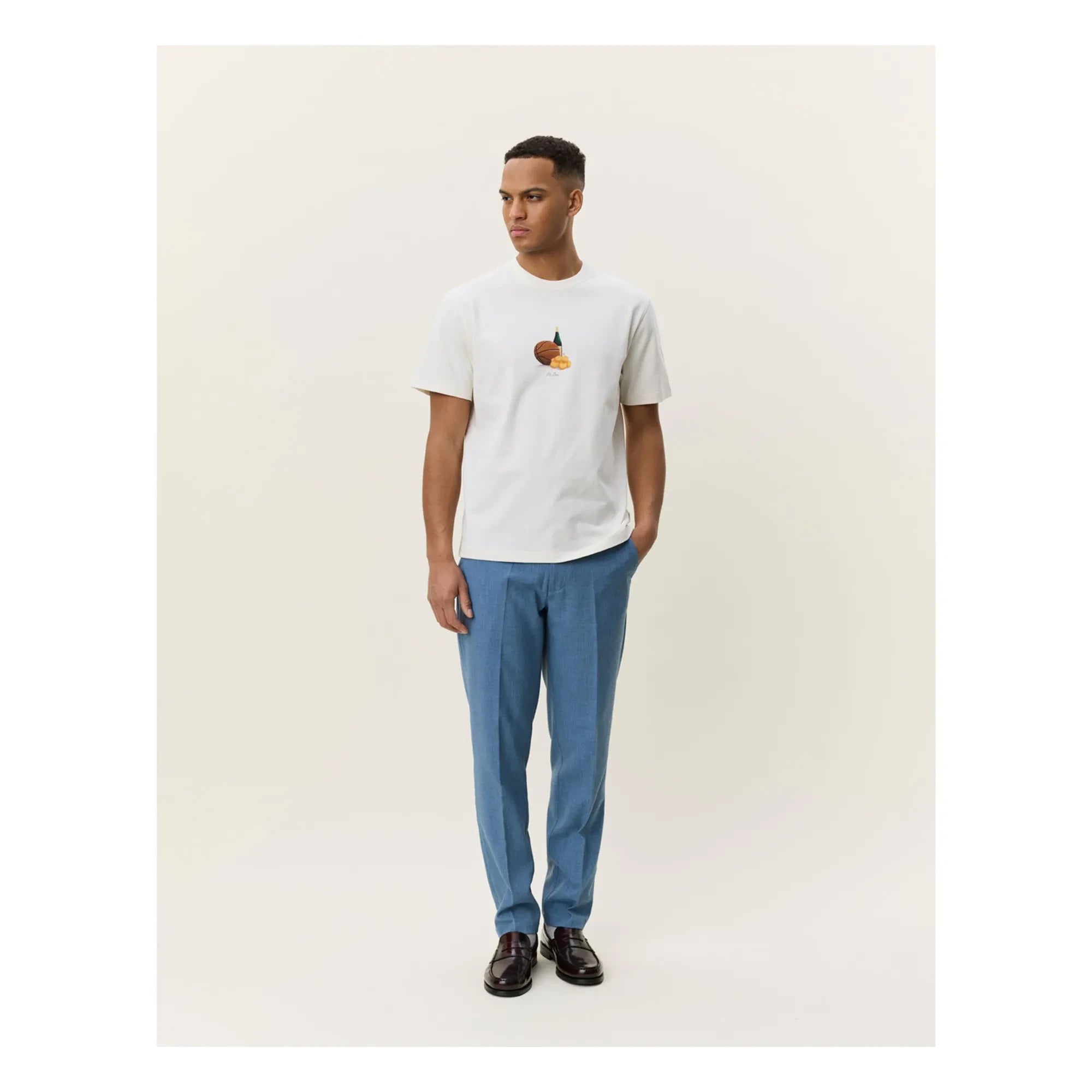 Les Deux - Lemon T-shirt | Off-white