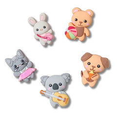 Crocs - Jibbitz Cute Animals Set of 5 | Pink