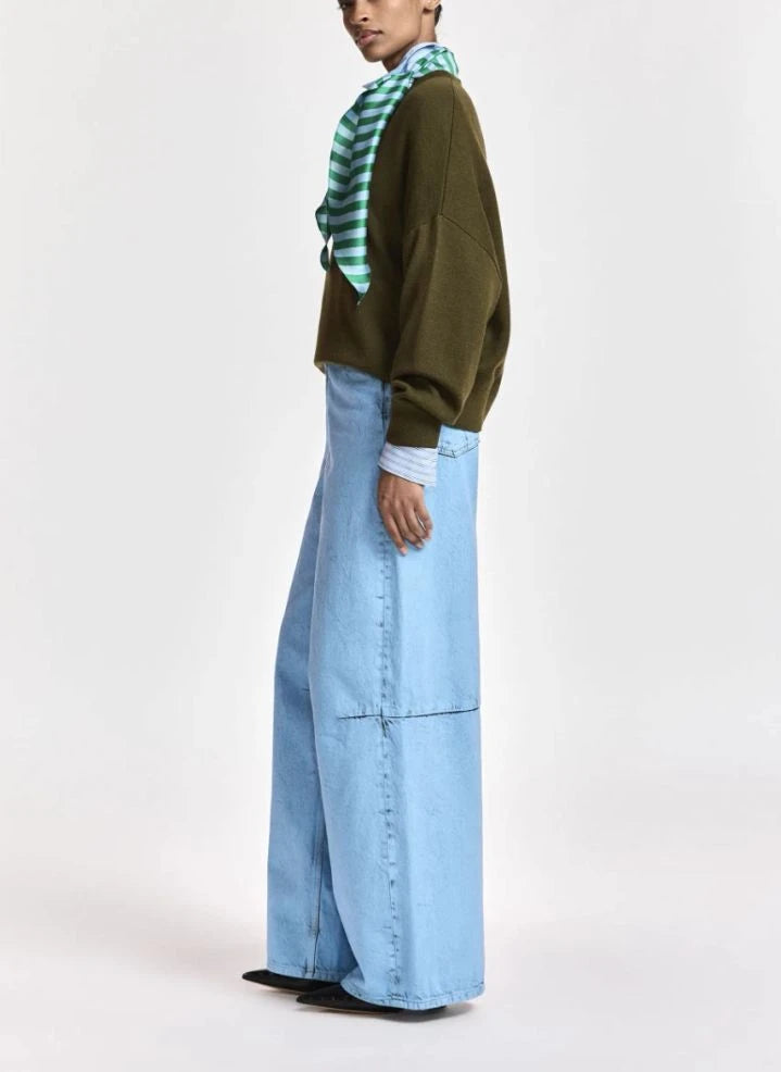 Essentiel Antwerp - Kurtis Eşarp Kazak | Haki