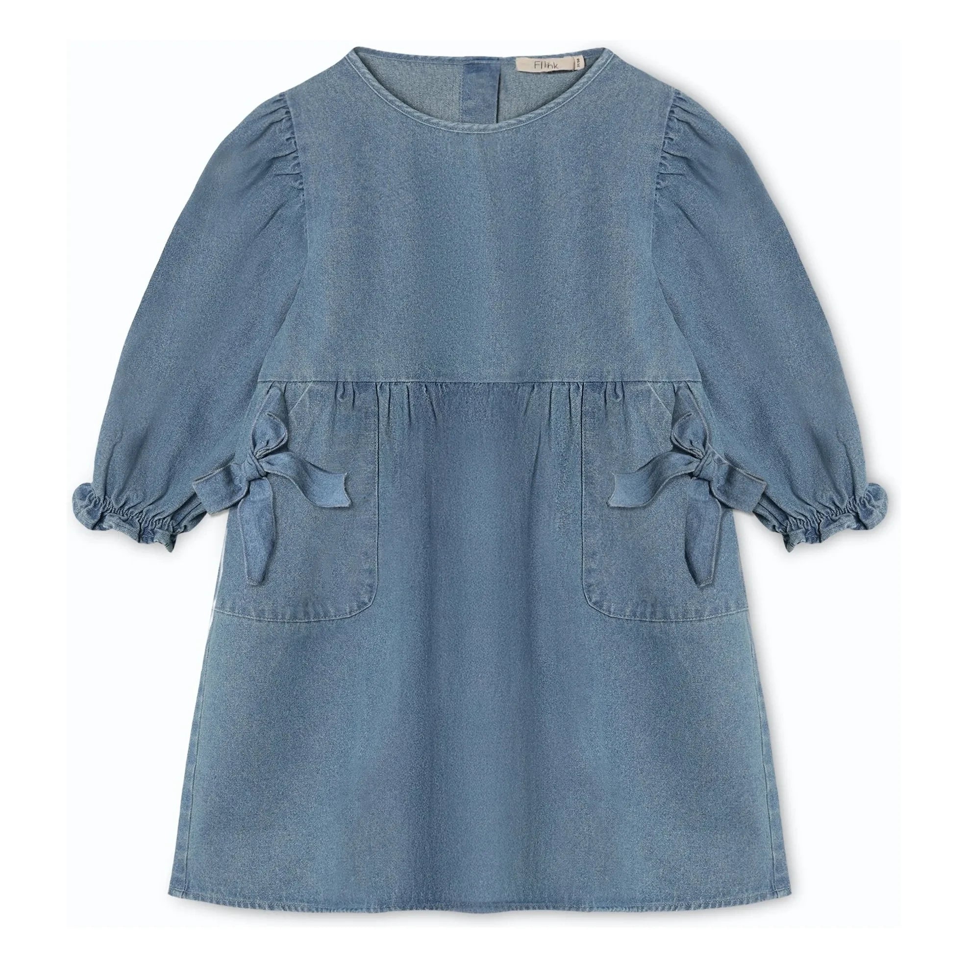 Fliink - Donny Denim Dress | Light Blue
