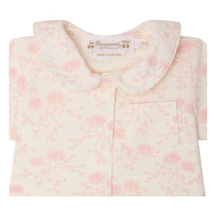 Bonpoint - Laelia Fleuri Organic Cotton Top and Shorts Set | Pink