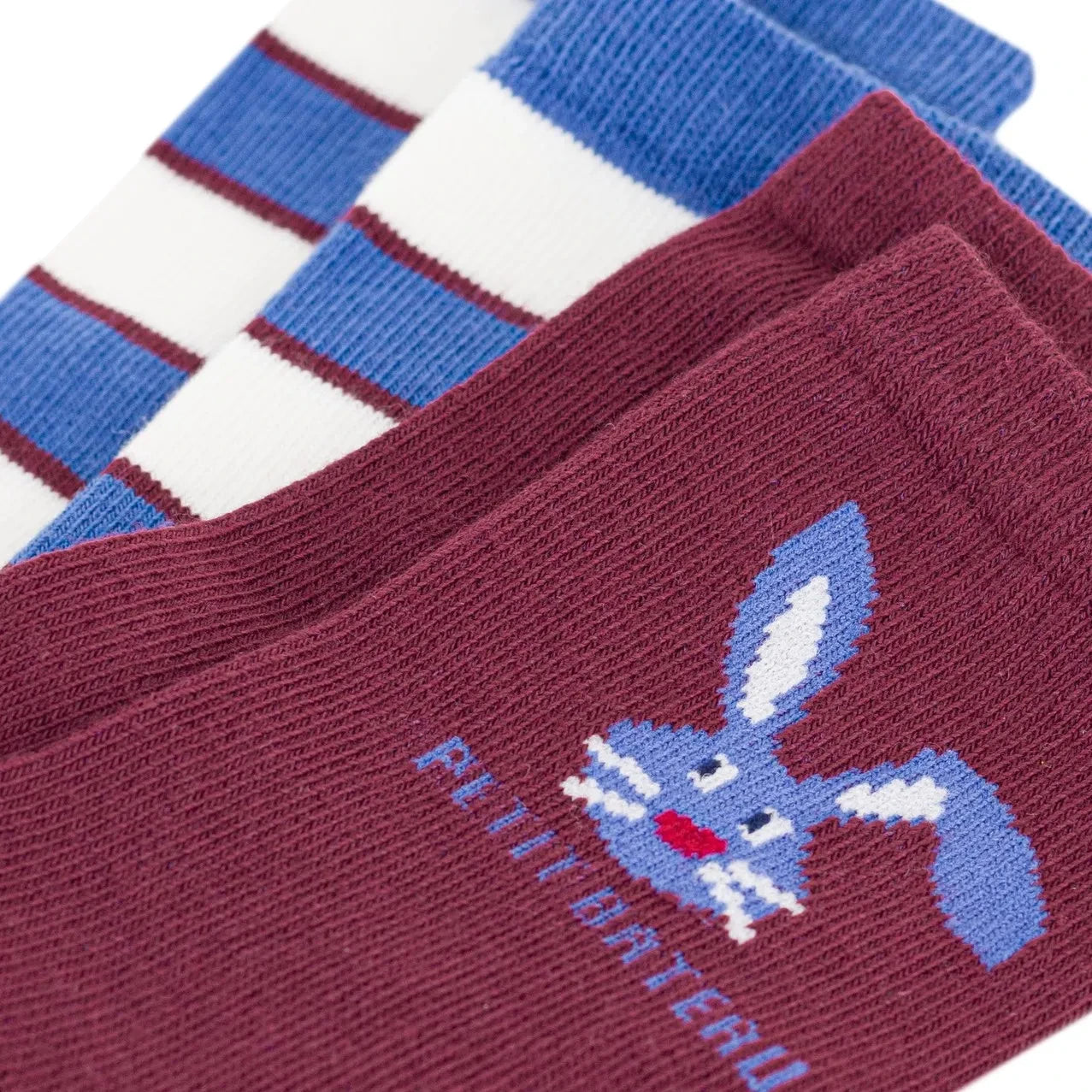 Petit Bateau - 2 Çift Tavşan Çorabı | Mavi
