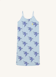 The Animals Observatory - Gazel Birds Dress | Light Blue