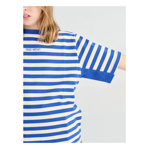 True Artist - T-shirt N°11 Stripes | Blue