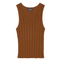Bompard - Cotton Tank Top | Brown