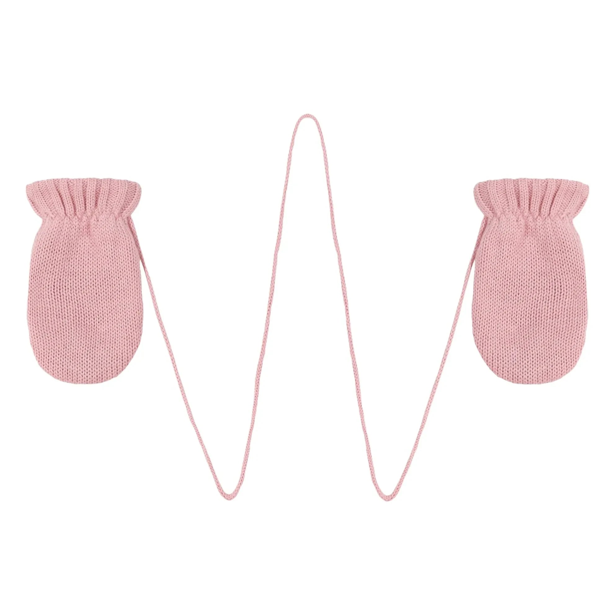 Petit Bateau - Knitted Gloves | Pink