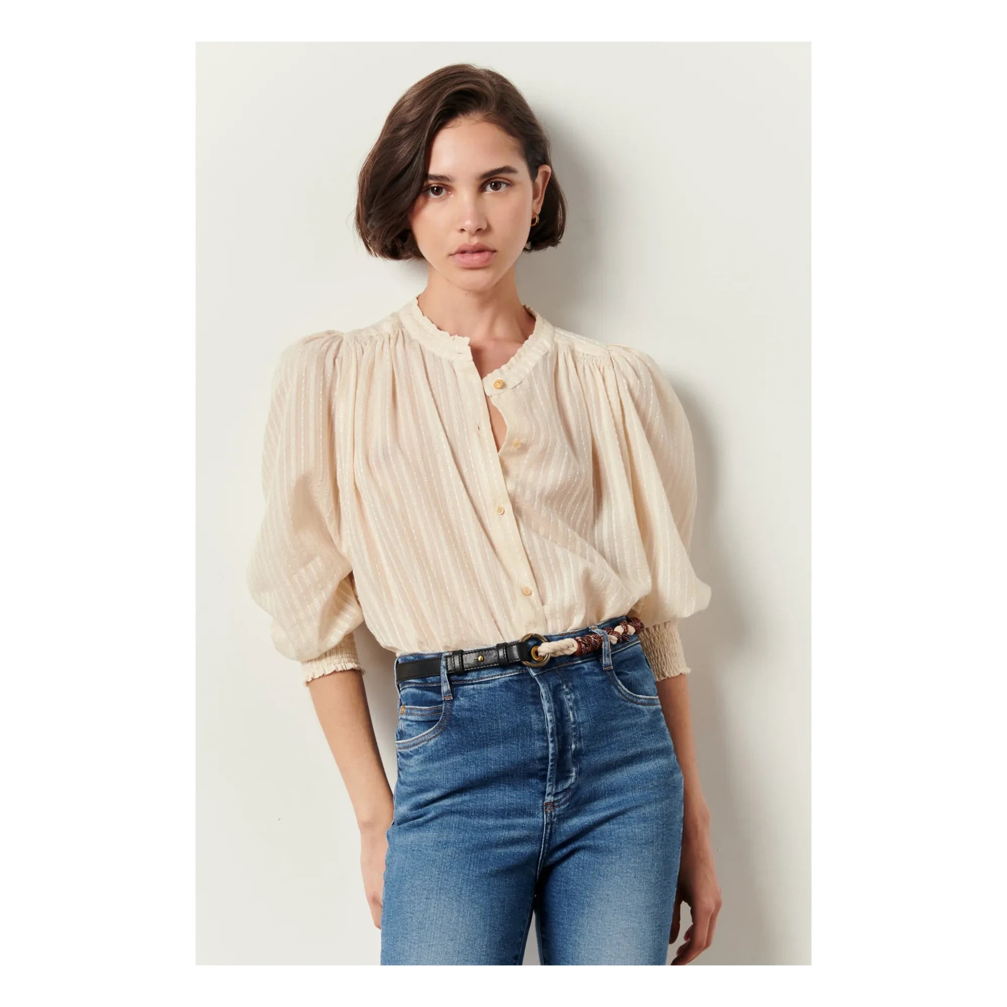 Sessùn - Amalia Blouse | Ecru