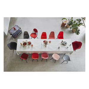 Vitra - DSW Plastic Chair - Maple Base - Charles & Ray Eames | Poppy Red