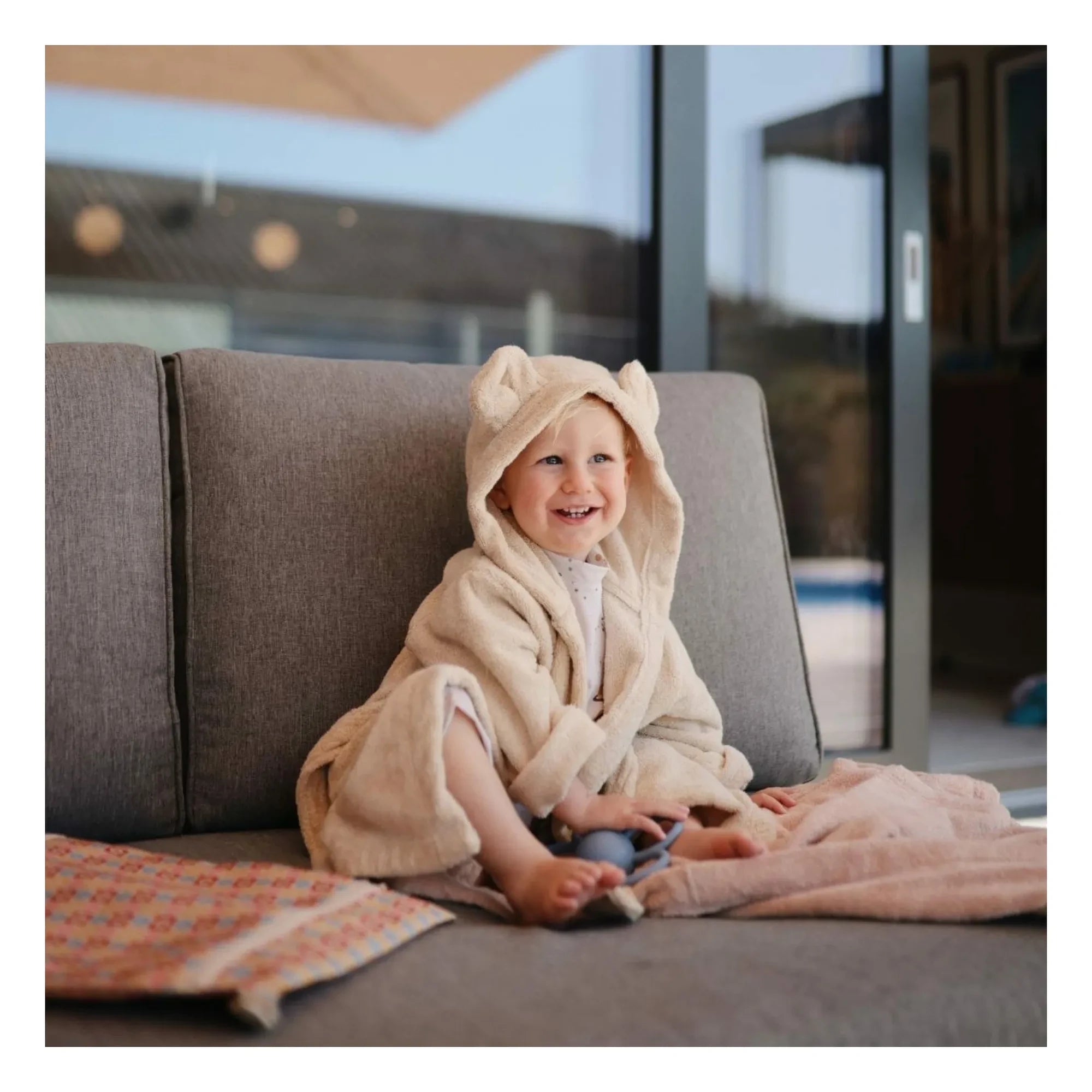 Mushie - Towel | Sand