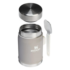 Stanley 1913 - Legendary Thermos Jar with Spoon/Fork 0.4 L | Gray