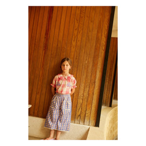 Hello Simone - Carlina Carreaux Blouse | Pink