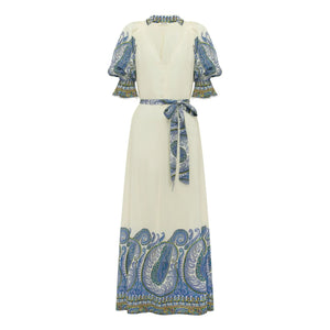Boteh - Arcadia Cotton Dress | Lapis Lazuli
