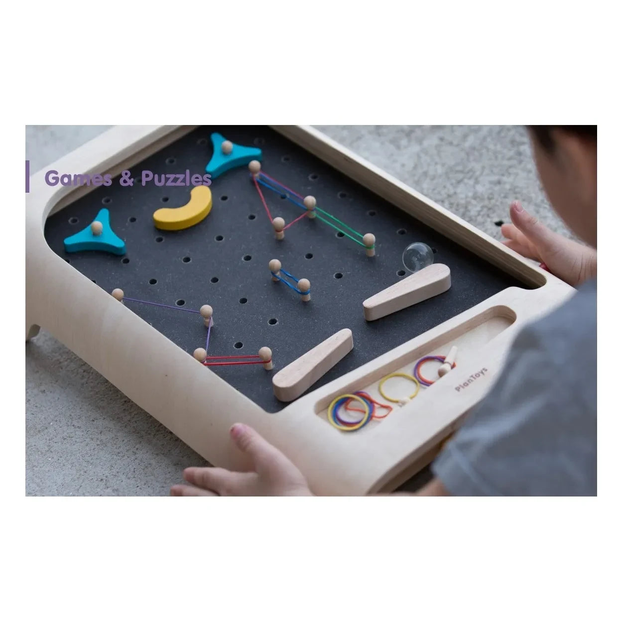 Plan Toys - Ahşap langırt