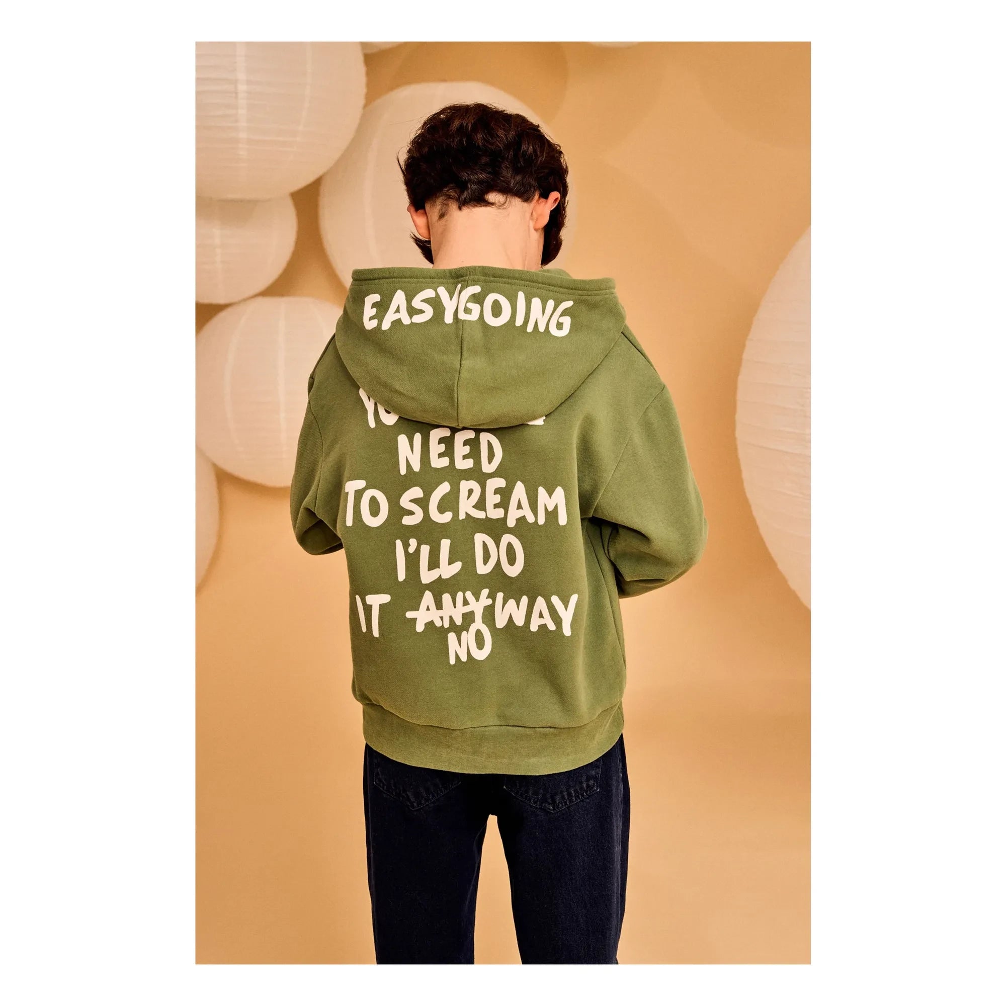 AO76 - Sweat Eldo Easygoing Organik pamuk | Yeşil