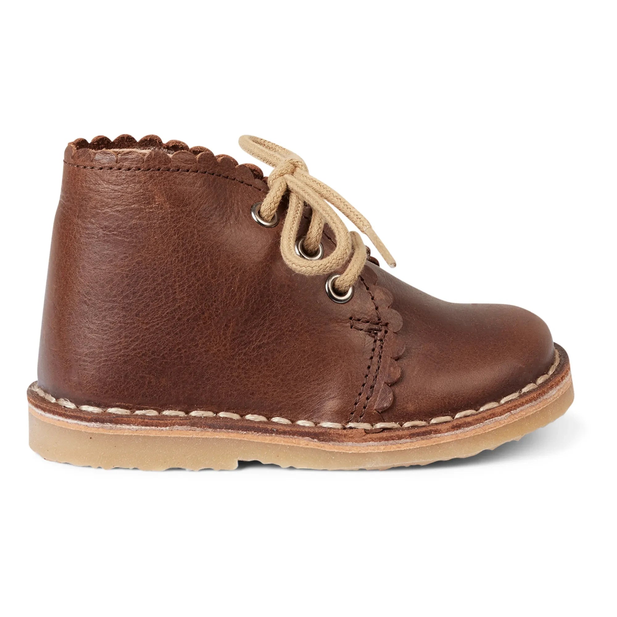 Petit Nord - Fringed Boots | Brown