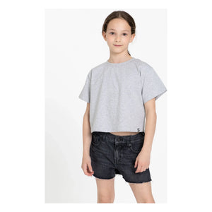 Finger in the Nose - Denim Eva Shorts | Denim Gray