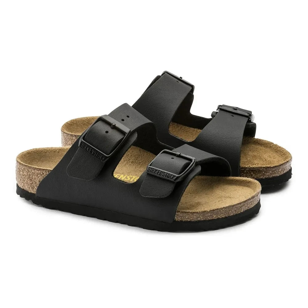 BIRKENSTOCK - Arizona nubuck sandal | Black
