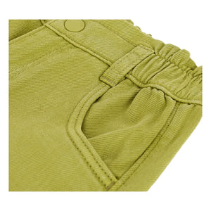 Petit Bateau - Paper Waist Twill Pants | Olive