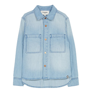Finger in the Nose - Enara Shirt | Bleached Denim