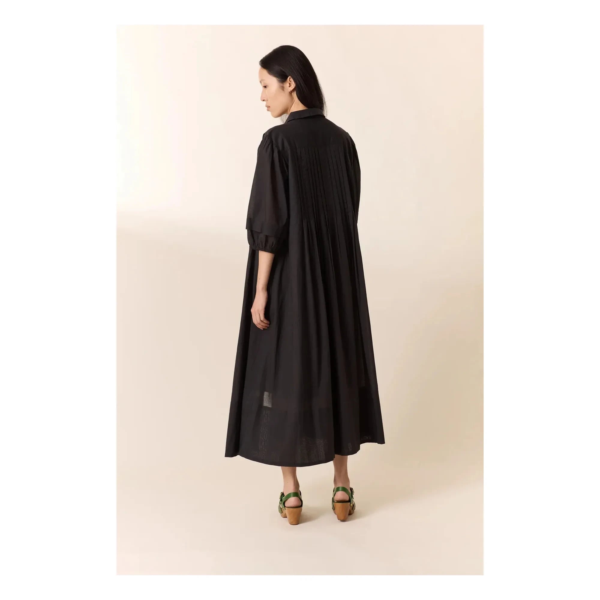Leon & Harper - Roca Organic Cotton Dress | Carbon