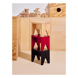 Hay - Manolito stool | Red
