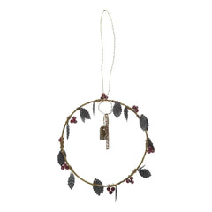 Walther & Co - Hanging Leaf Crown 10cm | Silver