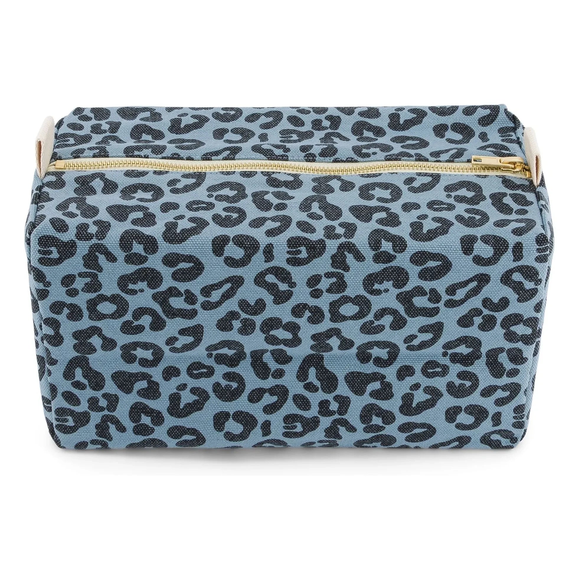 Rose in April - Vic Graou Cosmetic Bag | Blue