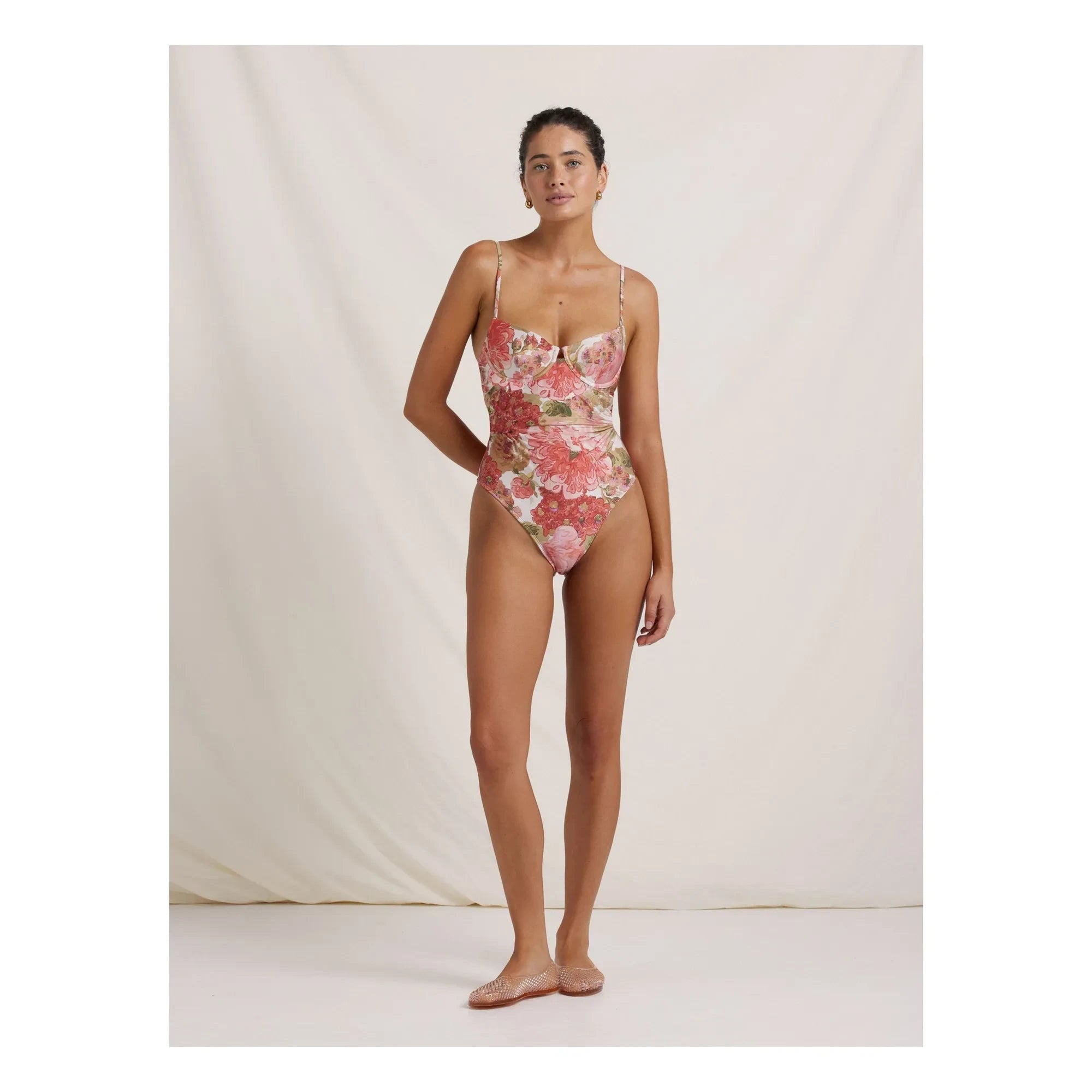 Peony - Quintessential One-Piece Swimsuit | Pink